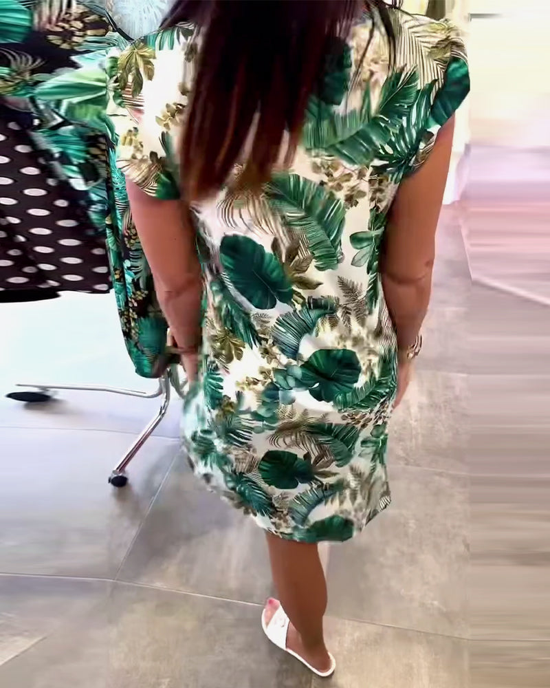 Brielle™ | Women’s Versatile Printed Dress