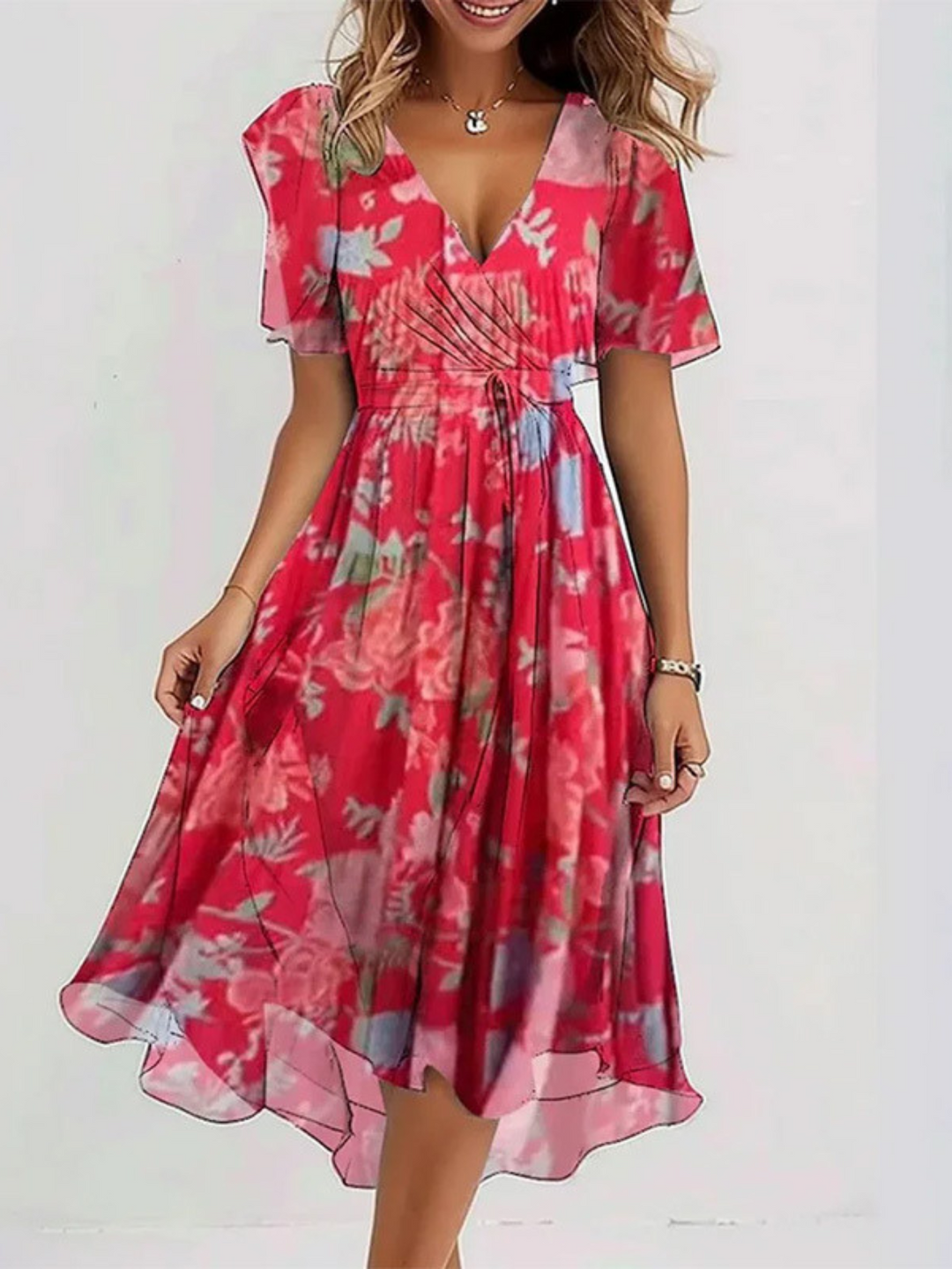 LEANNE™ | CASUAL BOHO GRADIENT DRESS