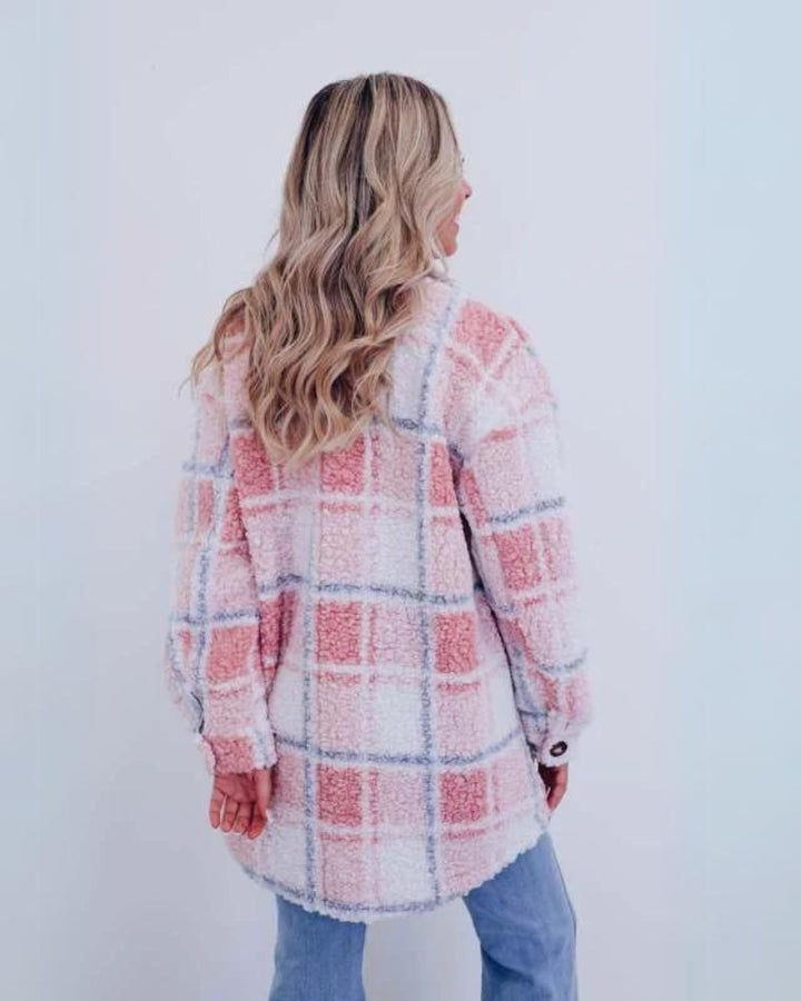 Mali™ - Polar Fleece Plaid Jacket