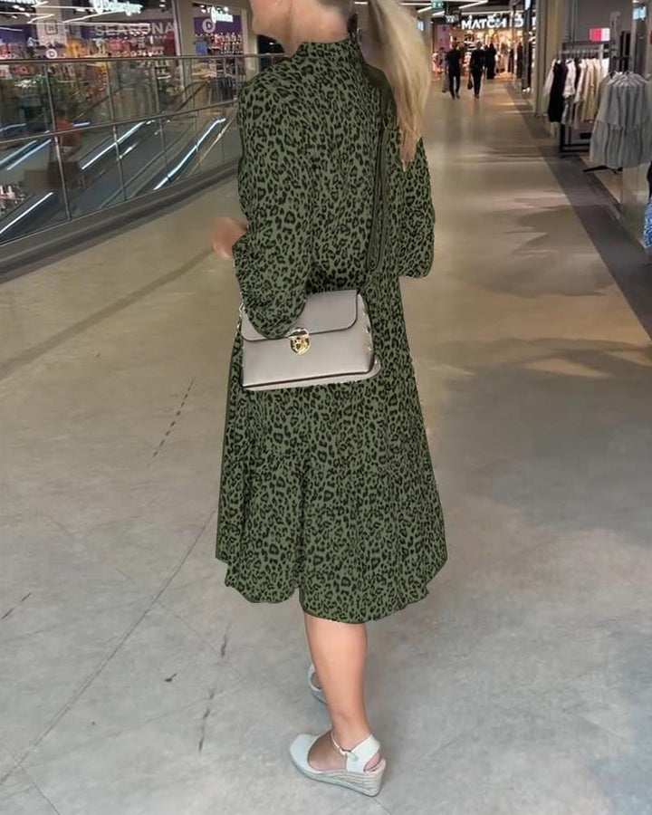 Hannah™ | Leopard print dress