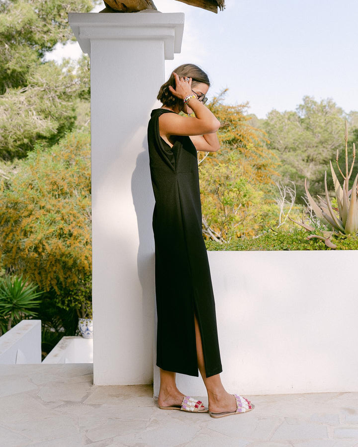 Emma™ | Long Fluid Anti-crease Dress