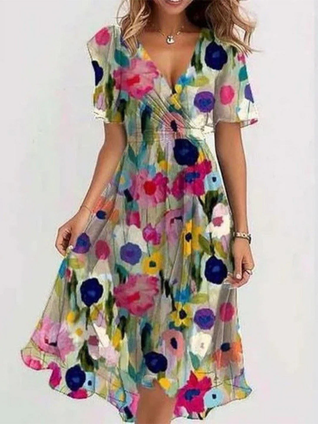 LEANNE™ | CASUAL BOHO GRADIENT DRESS