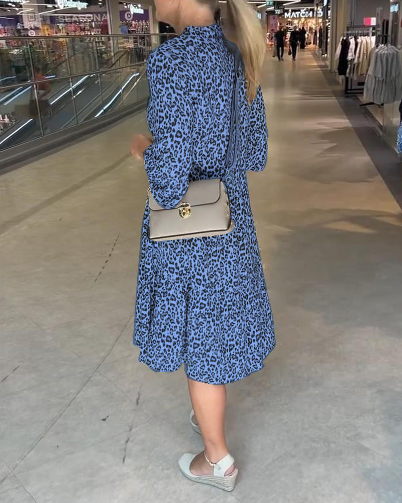 Hannah™ | Leopard print dress