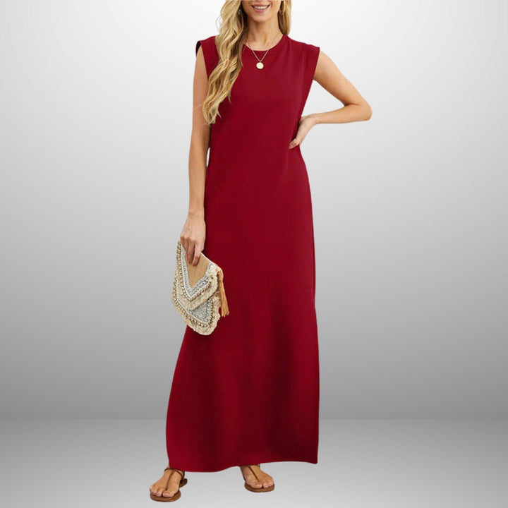 Emma™ | Long Fluid Wrinkle-Free Dress