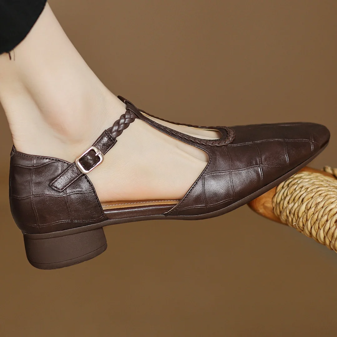 Alina | Classic Leather Shoes