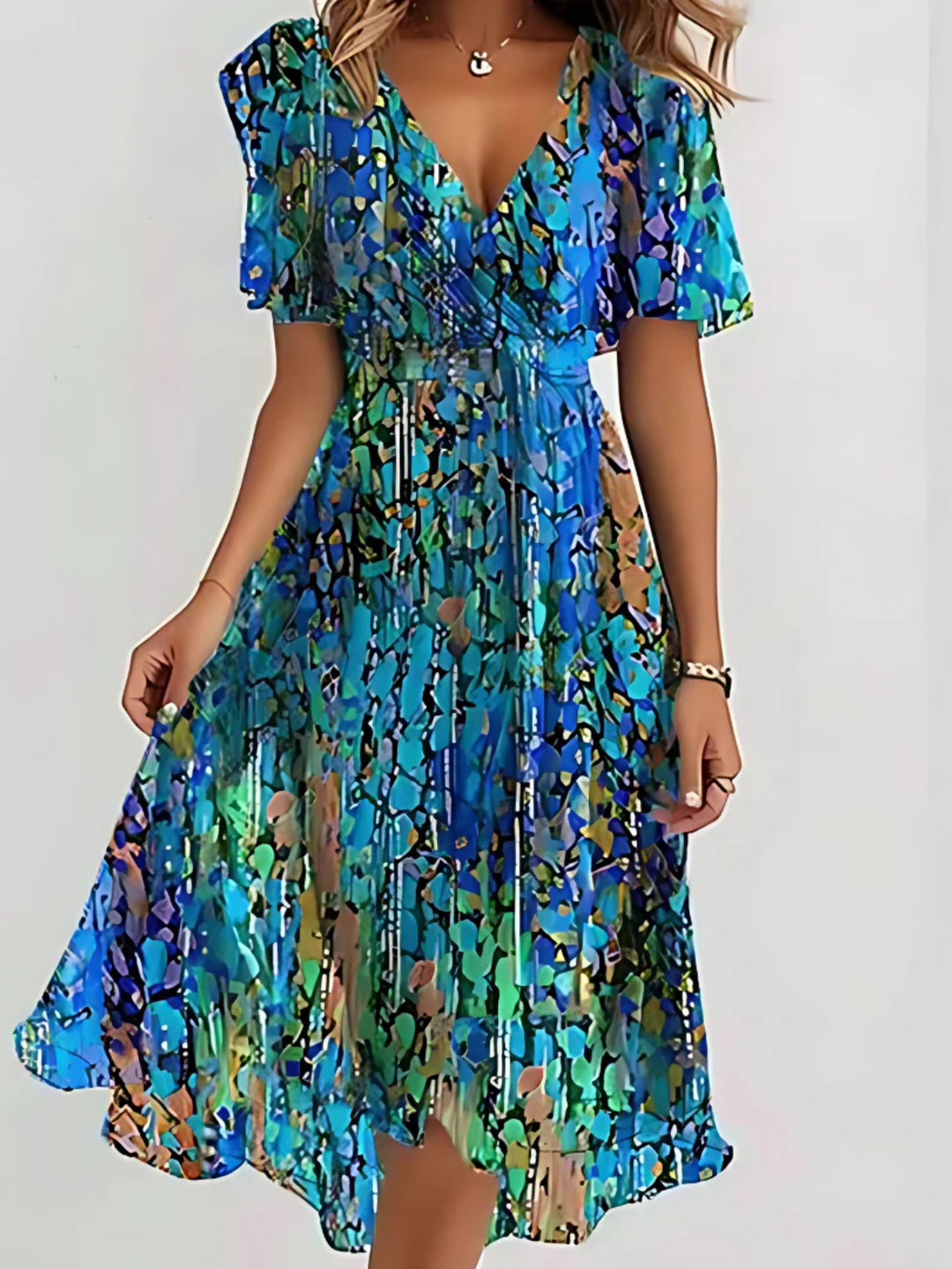 LEANNE™ | CASUAL BOHO GRADIENT DRESS