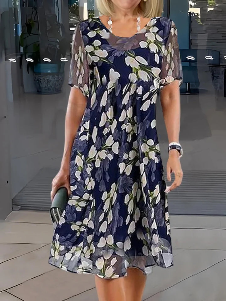 Anthea™ | Women’s Elegant Double Tunic Dress