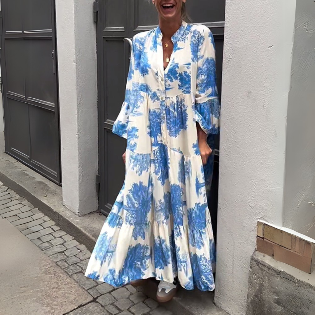 Aoibhín – Stylish Floral Maxi