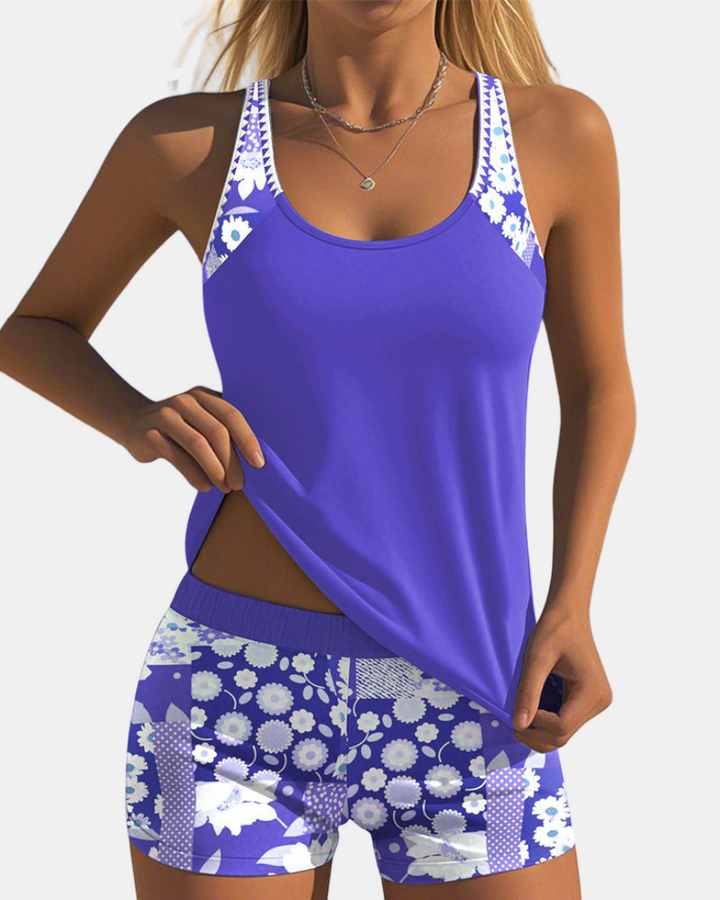 Renee | Printed Swim Set