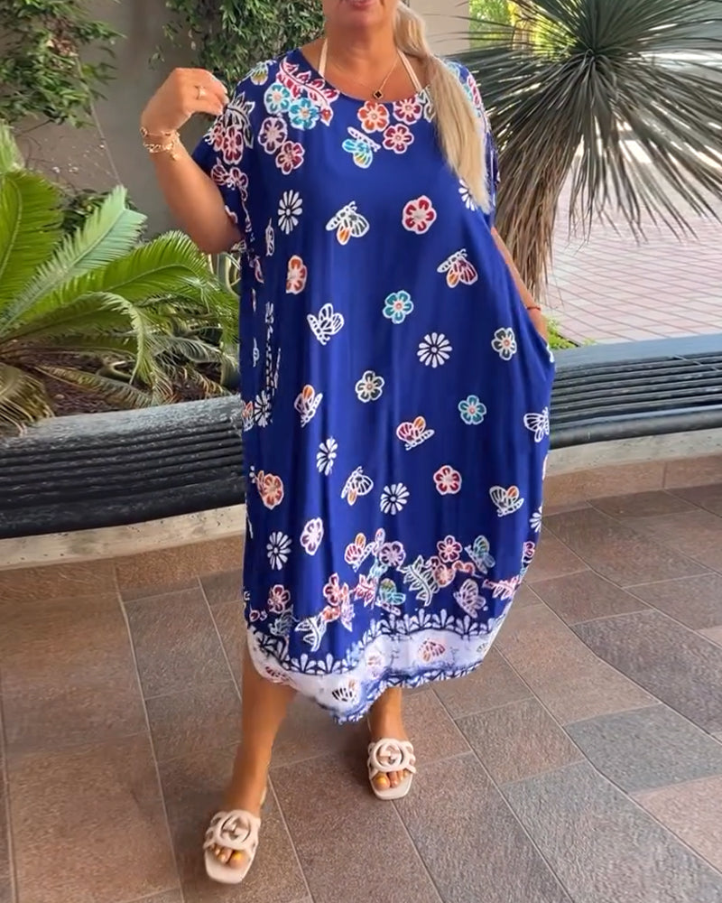 Stella™ | Women’s Oversized Loose-Fit Printed Dress
