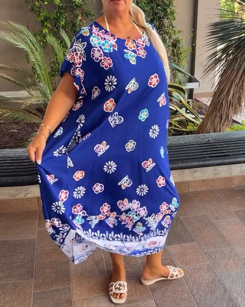 Stella™ | Women’s Oversized Loose-Fit Printed Dress
