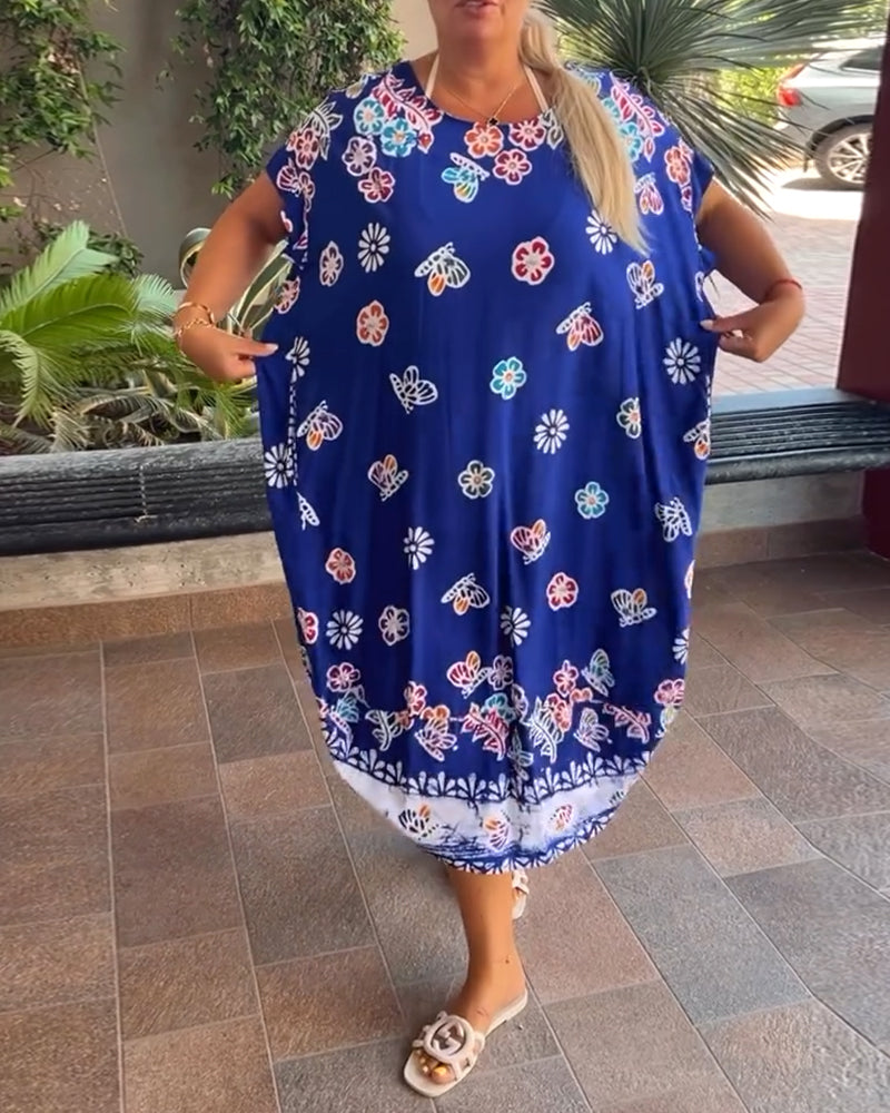 Stella™ | Women’s Oversized Loose-Fit Printed Dress
