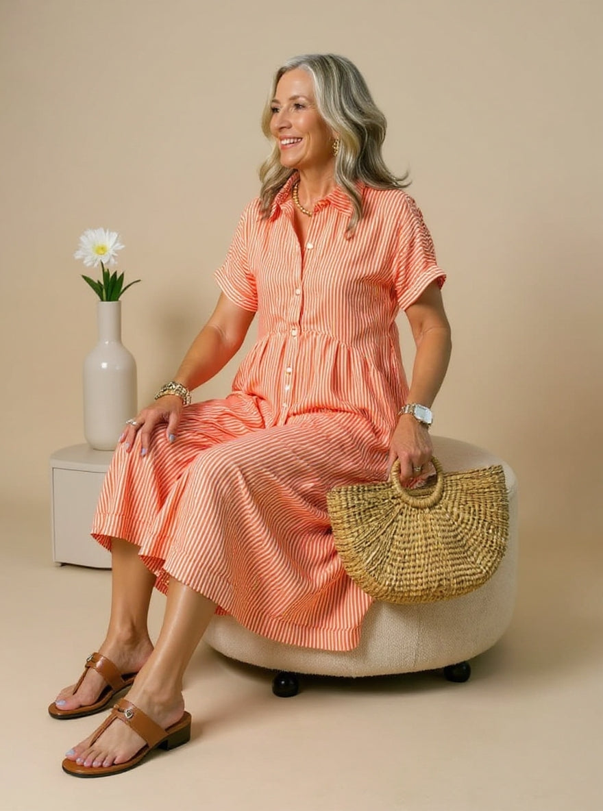 Mira | Chic Striped Dress