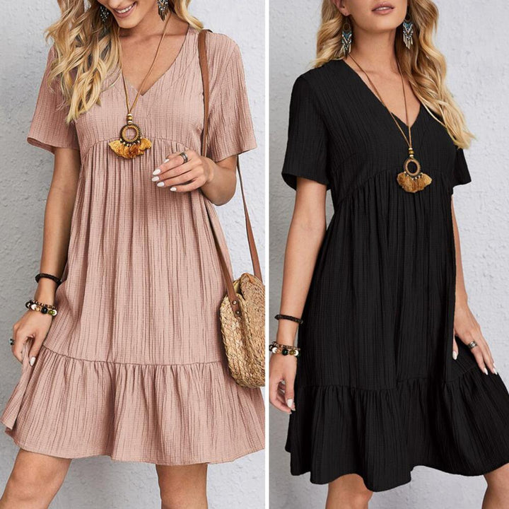 Annemarie™ | Elegant Dress with Belly Coverage