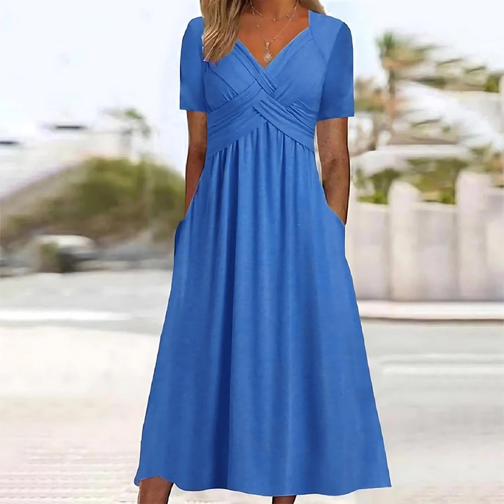 Sofia™ | Sculpted Midi Dress