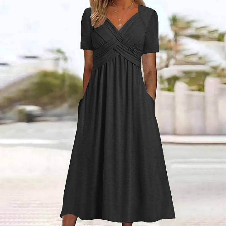 Sofia™ | Sculpted Midi Dress