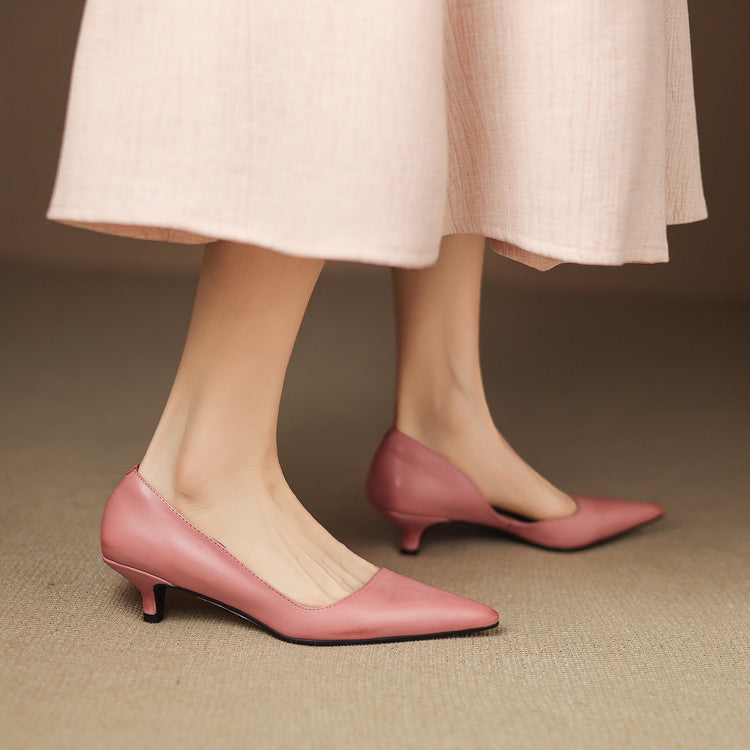 Vienna™ - Genuine Leather Heels