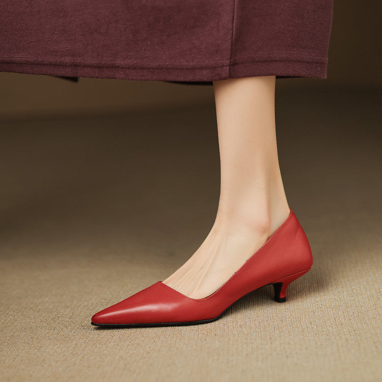 Vienna™ - Genuine Leather Heels