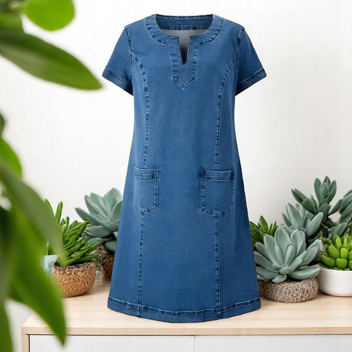 Gilja™ | Soft Denim Dress