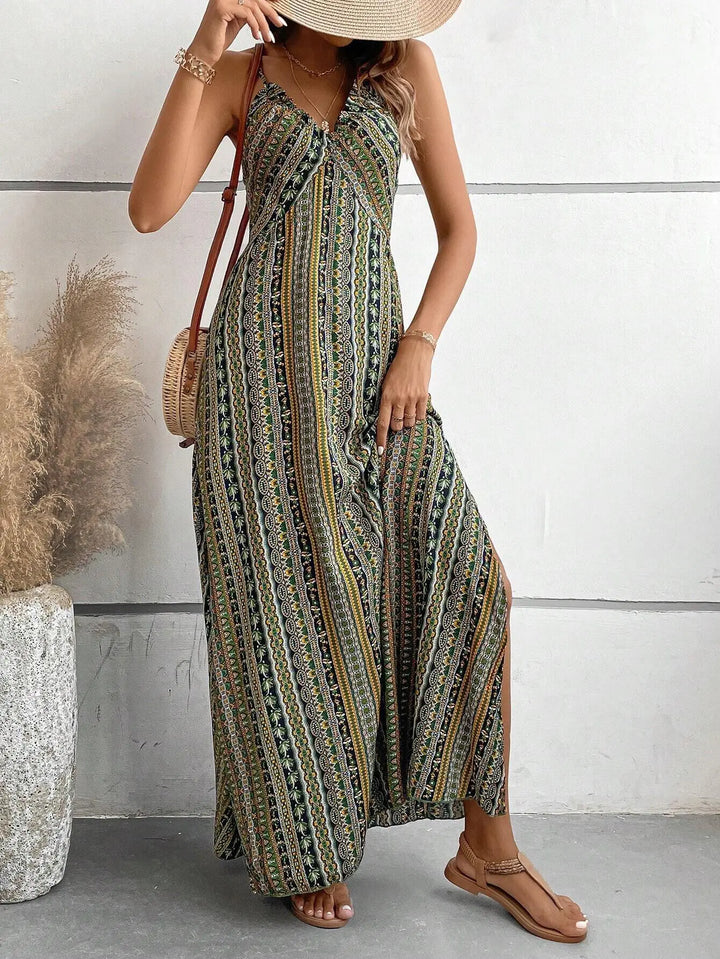 Mariza™ | Boho Backless Sundress