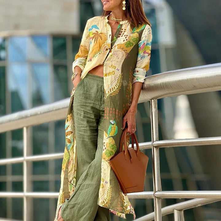 Emarisa – Stylish Linen Set for Summer