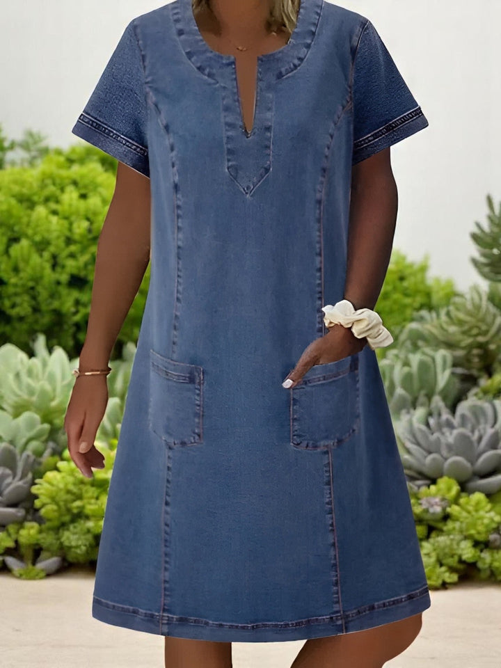 Gilja™ | Soft Denim Dress
