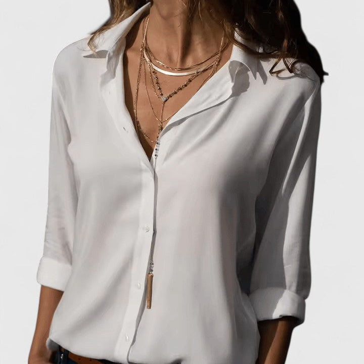 Colette | Buttoned Cardigan Blouse