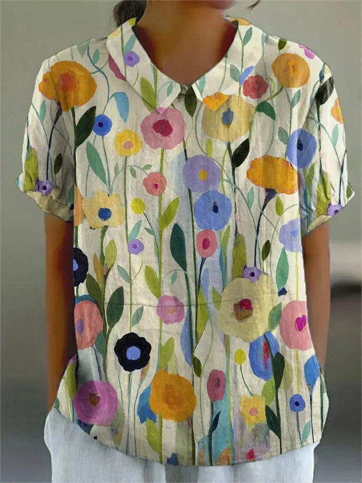 Weekend Poised Blouse - Loose Fit