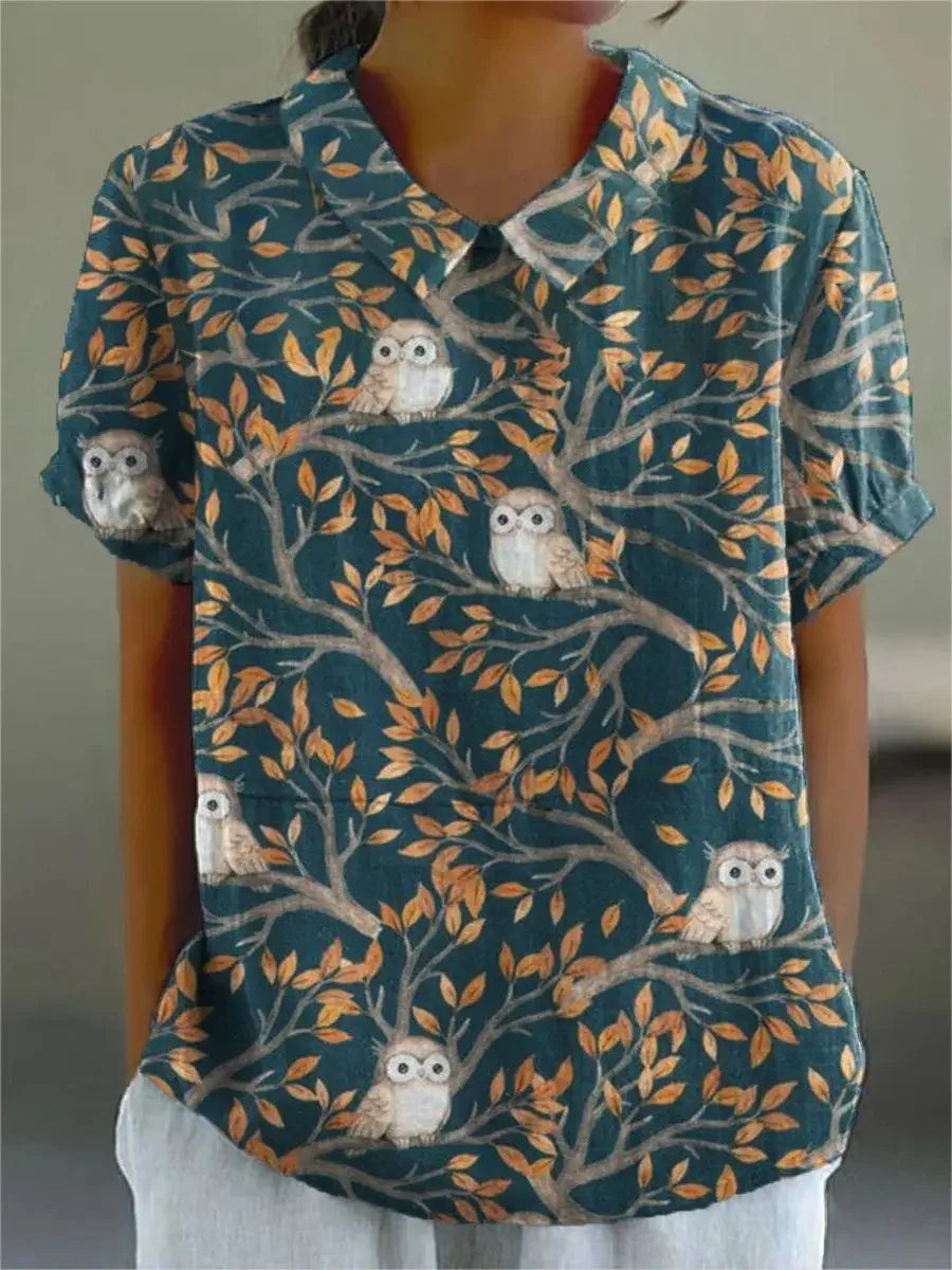 Weekend Poised Blouse - Loose Fit