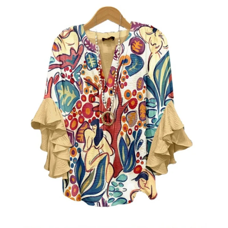 Party Serene Blouse - Easy-Wear