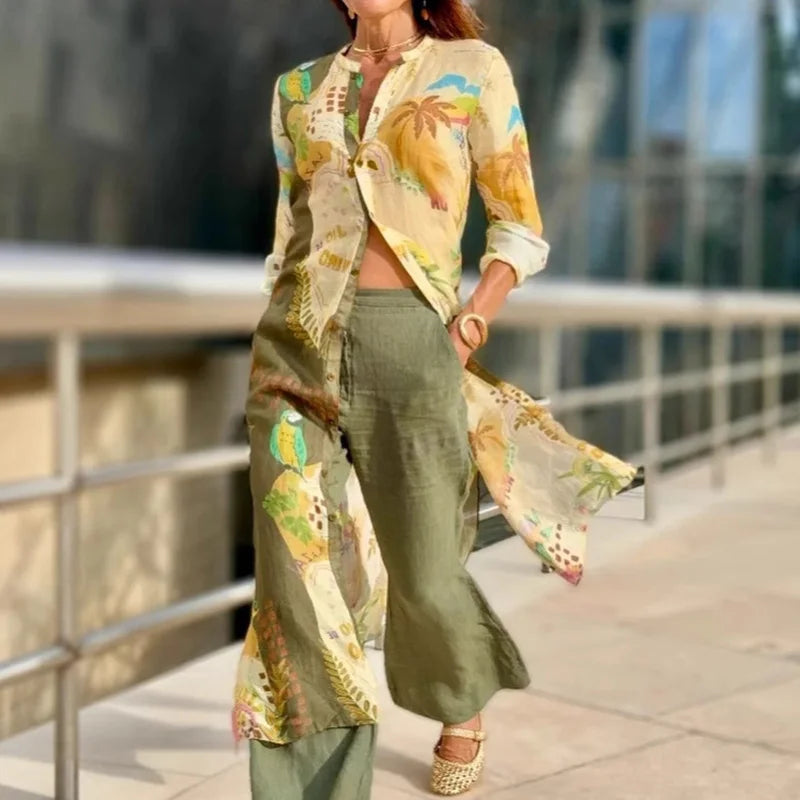 Emarisa – Stylish Linen Set for Summer