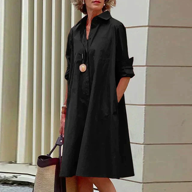 Maris™ – Women's Casual Dress with Pockets