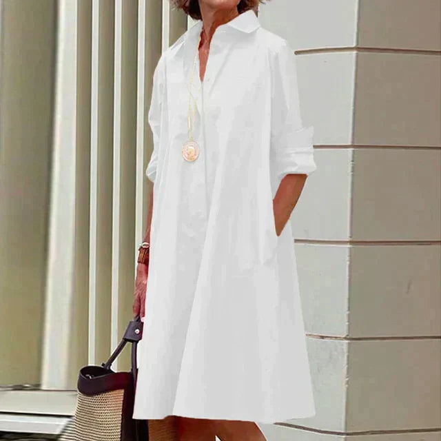 Maris™ – Women's Casual Dress with Pockets