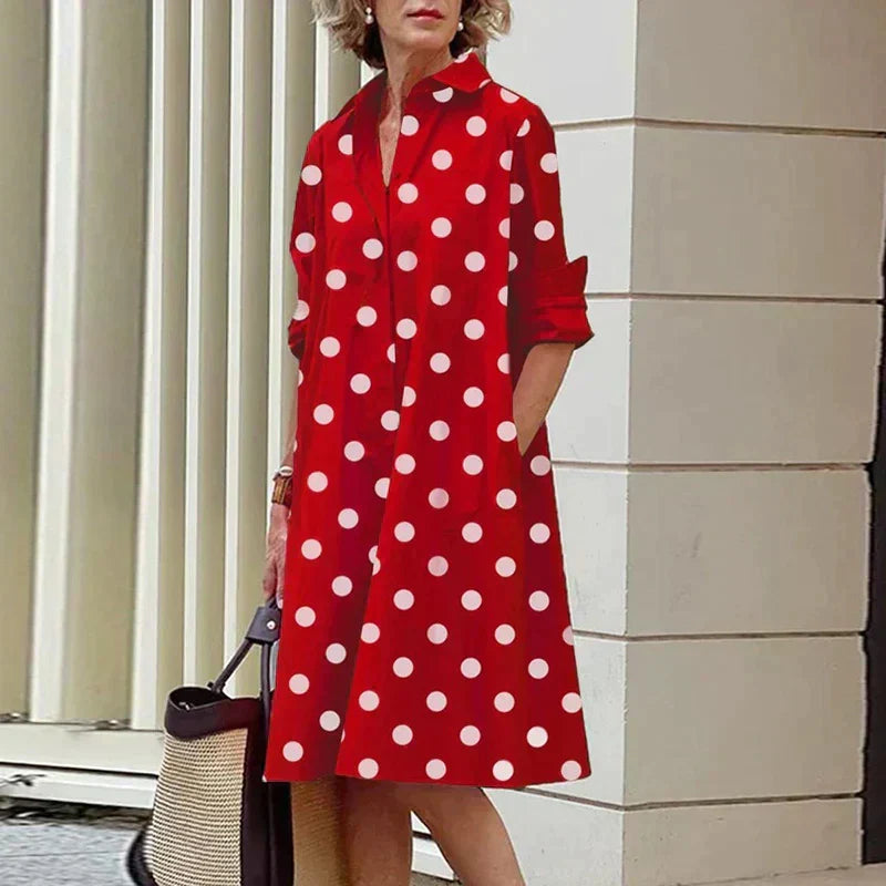 Maris™ – Women's Casual Dress with Pockets