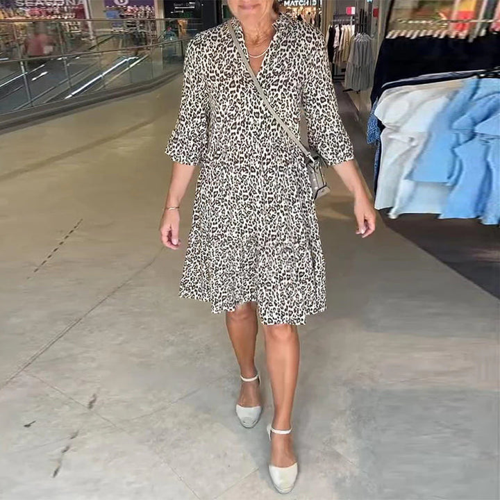Hannah™ | Leopard print dress