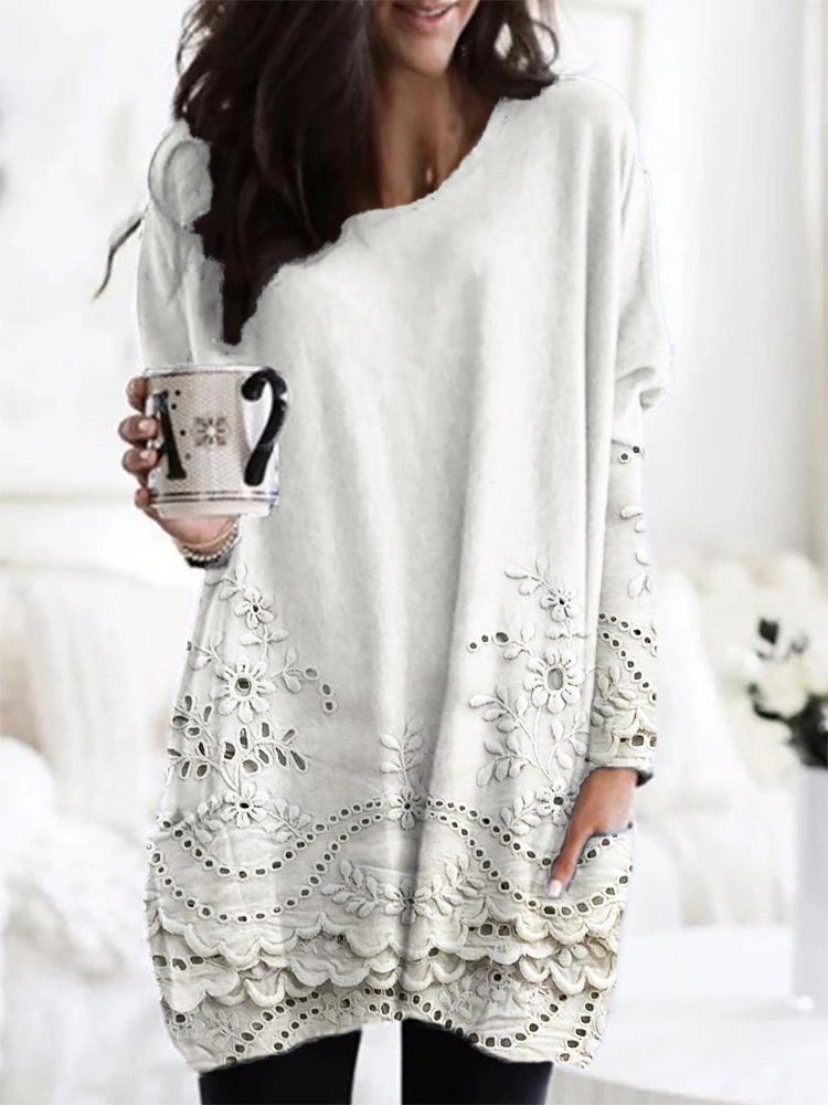 Lily™ Printed Cozy Sweater