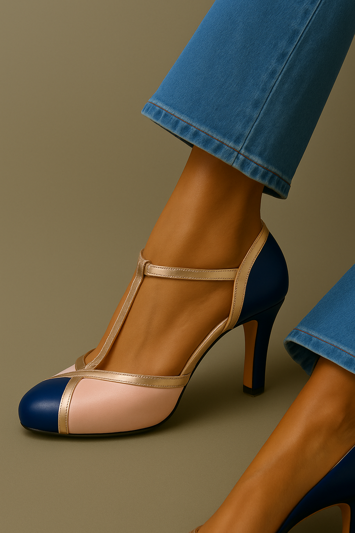 Alessia - Classy T-strap Heel