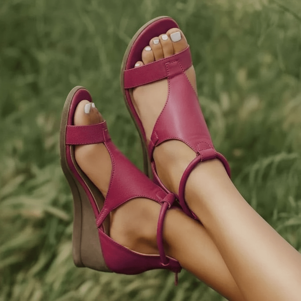 Taryn | Support Wedge Sandals