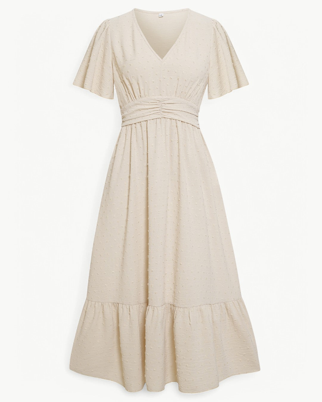 Renee™ | V-neck Calf-Length Dress