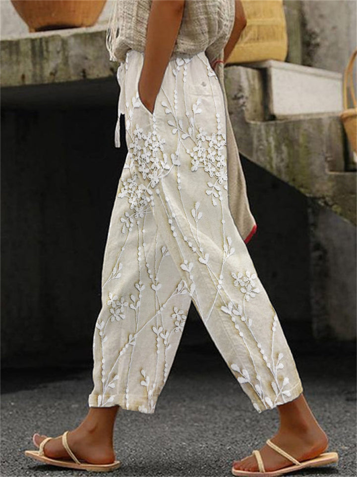 Eleanor™ Vine Printed Trousers