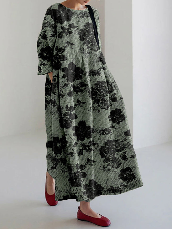 Scarlett™ Botanical Print Dress