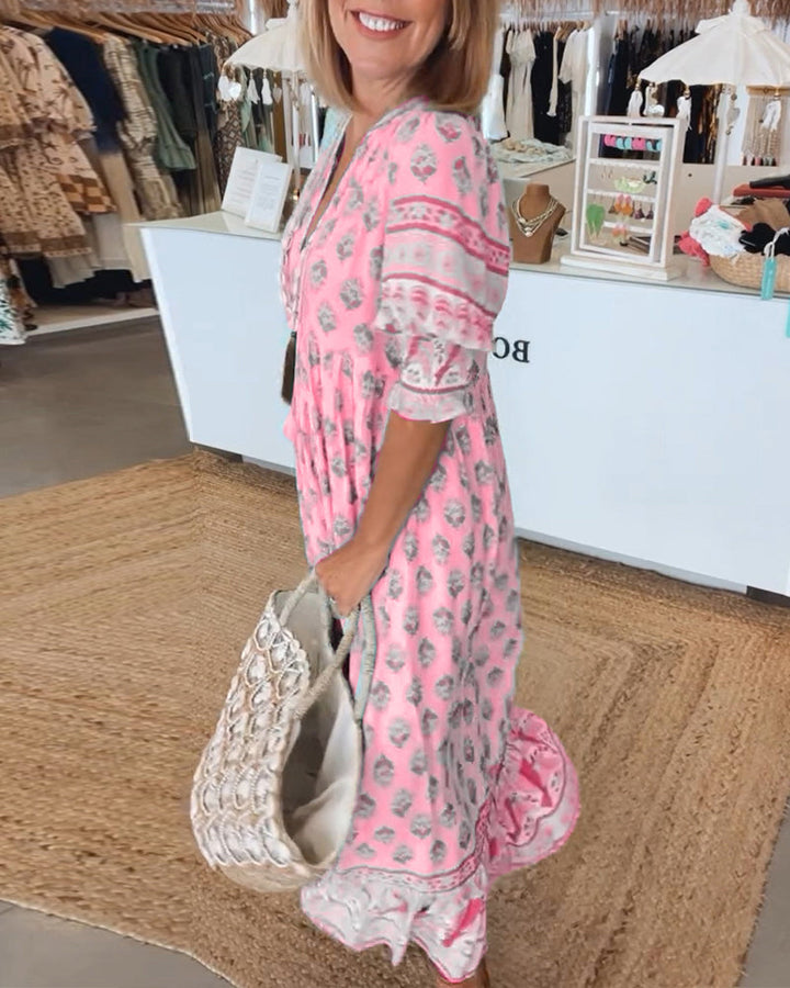 Viviana™ | Women’s Radiant Floral Spring/Summer Dress