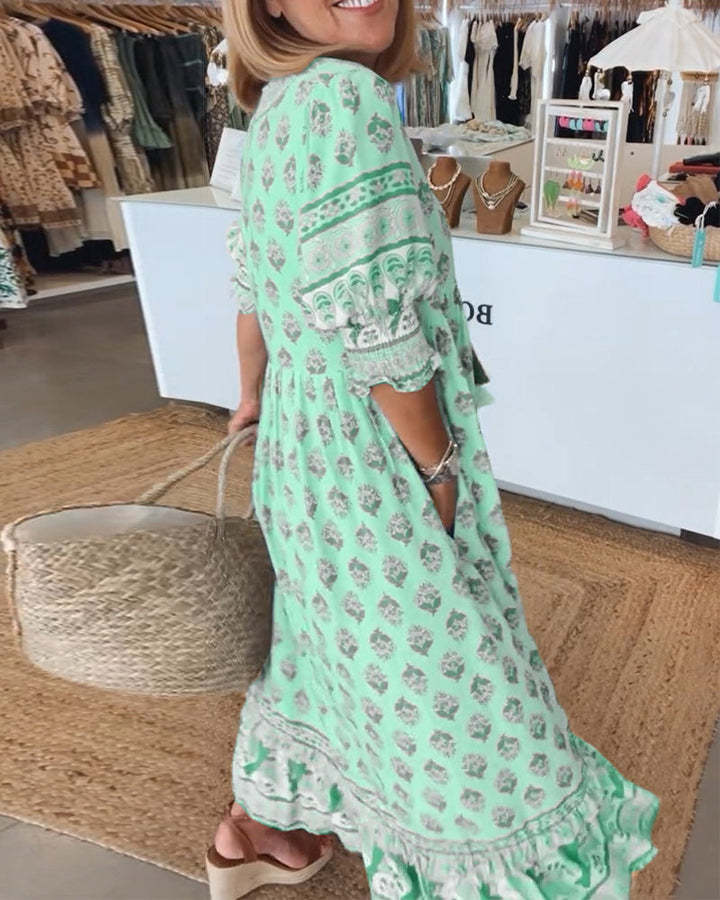Viviana™ | Women’s Radiant Floral Spring/Summer Dress