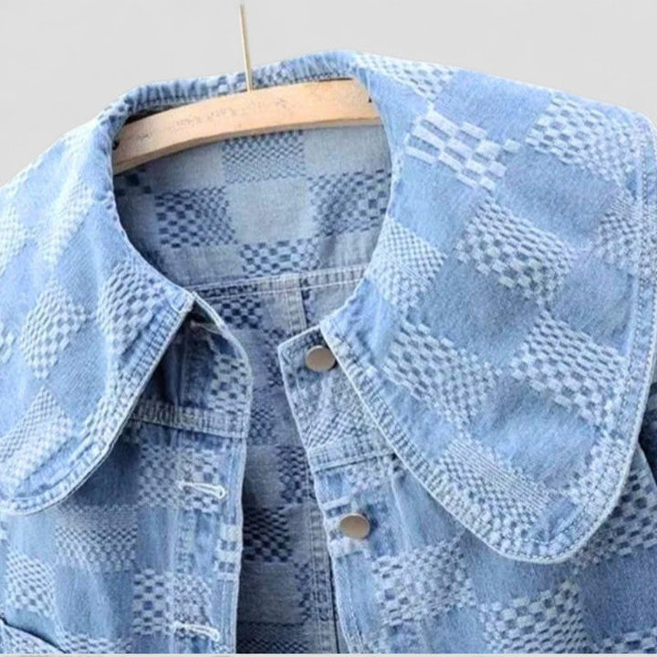 Aria™ - Nostalia Unique Denim Jacket