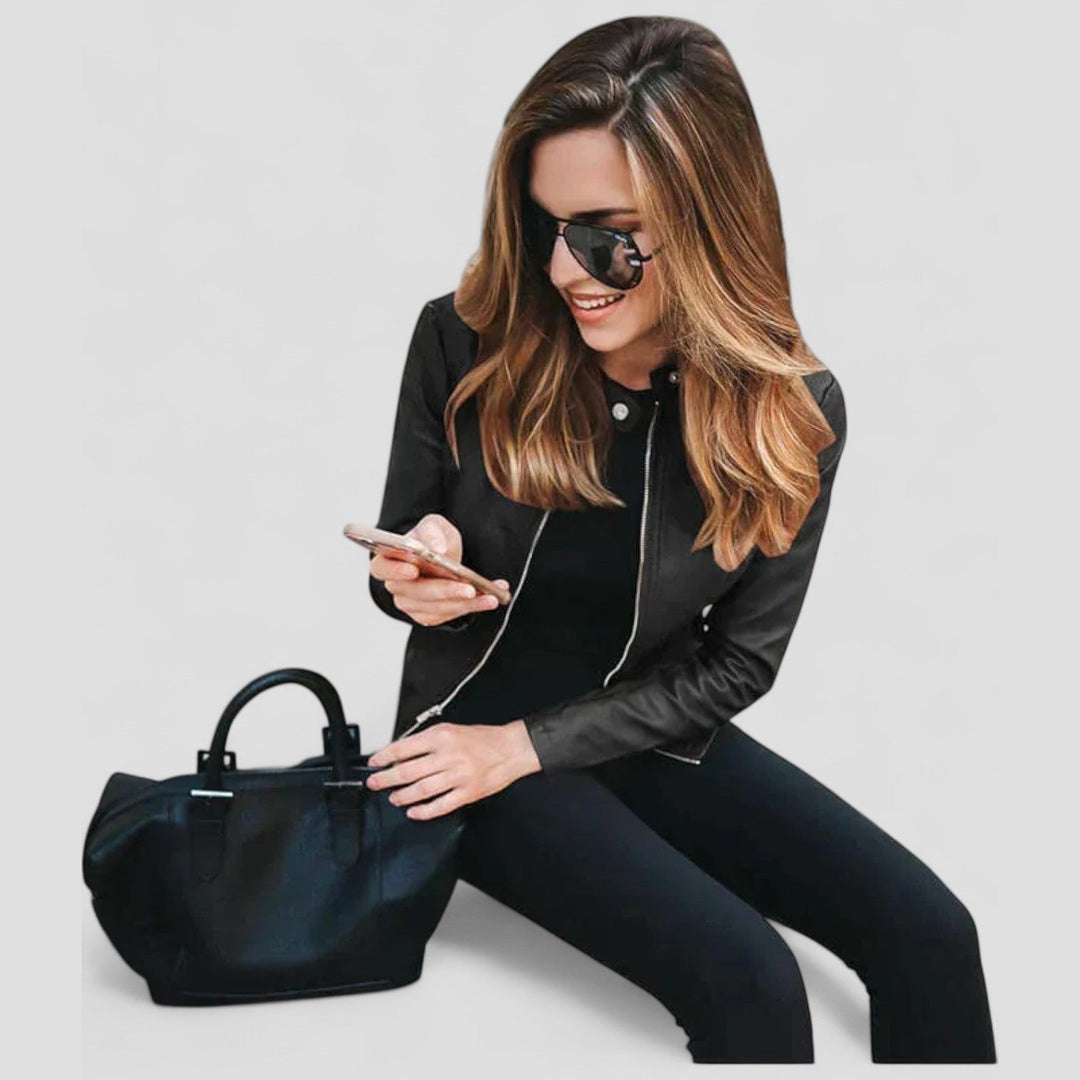 Sophia™ - Premium Italian Leather Jacket