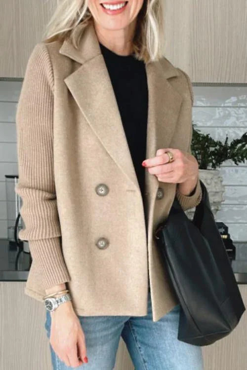 Mara | Knit Blazer Coat