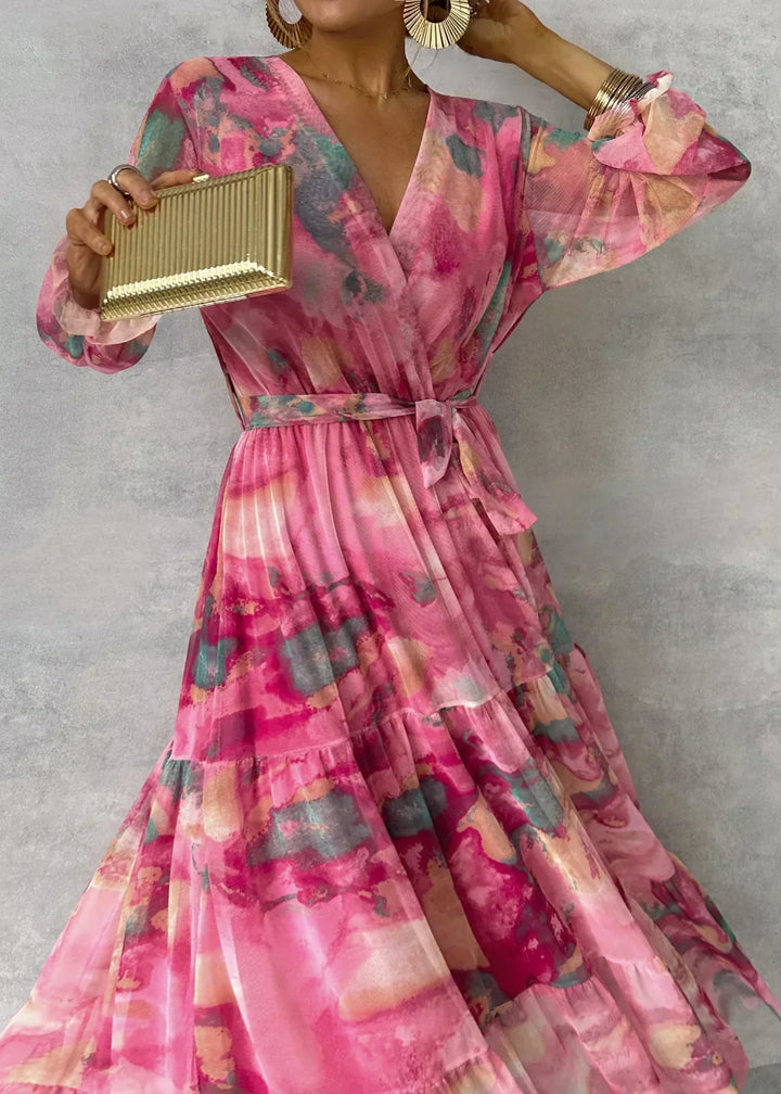 The Gia™ | Women's Long Sleeve Summer Dress