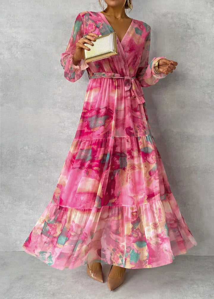 The Gia™ | Women's Long Sleeve Summer Dress