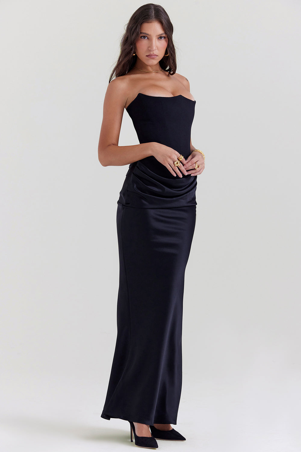 Lina™ - Elegante Maxi Dress