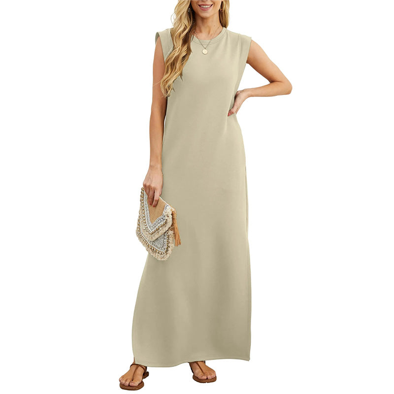 Emma™ | Long Fluid Anti-crease Dress